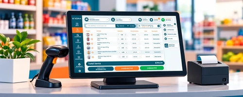 Pantalla real del punto de venta XoraPOS